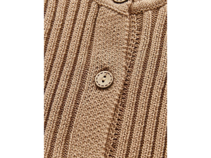 Hazelnut Knit Button Jumpsuit