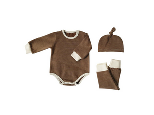 Mocha & Marigold Striped 3 Piece Set