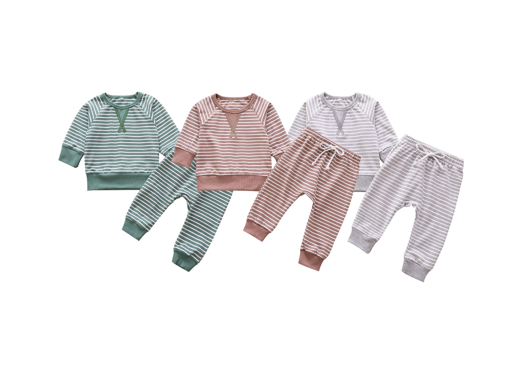 Balsam Stripe Sweat Set